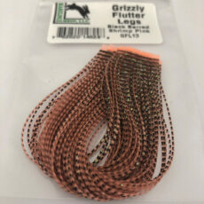 Hareline Grizzly Flutter Legs - Silicone