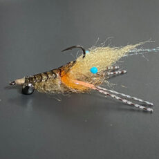 BWCflies HPU Shrimp - Tan with Azure Blue Eyes