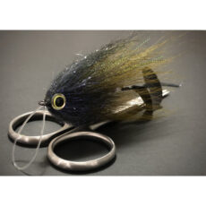 BWCflies Native Wigglar - Black / Olive