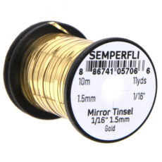 Semperfli Mirror Tinsel Gold