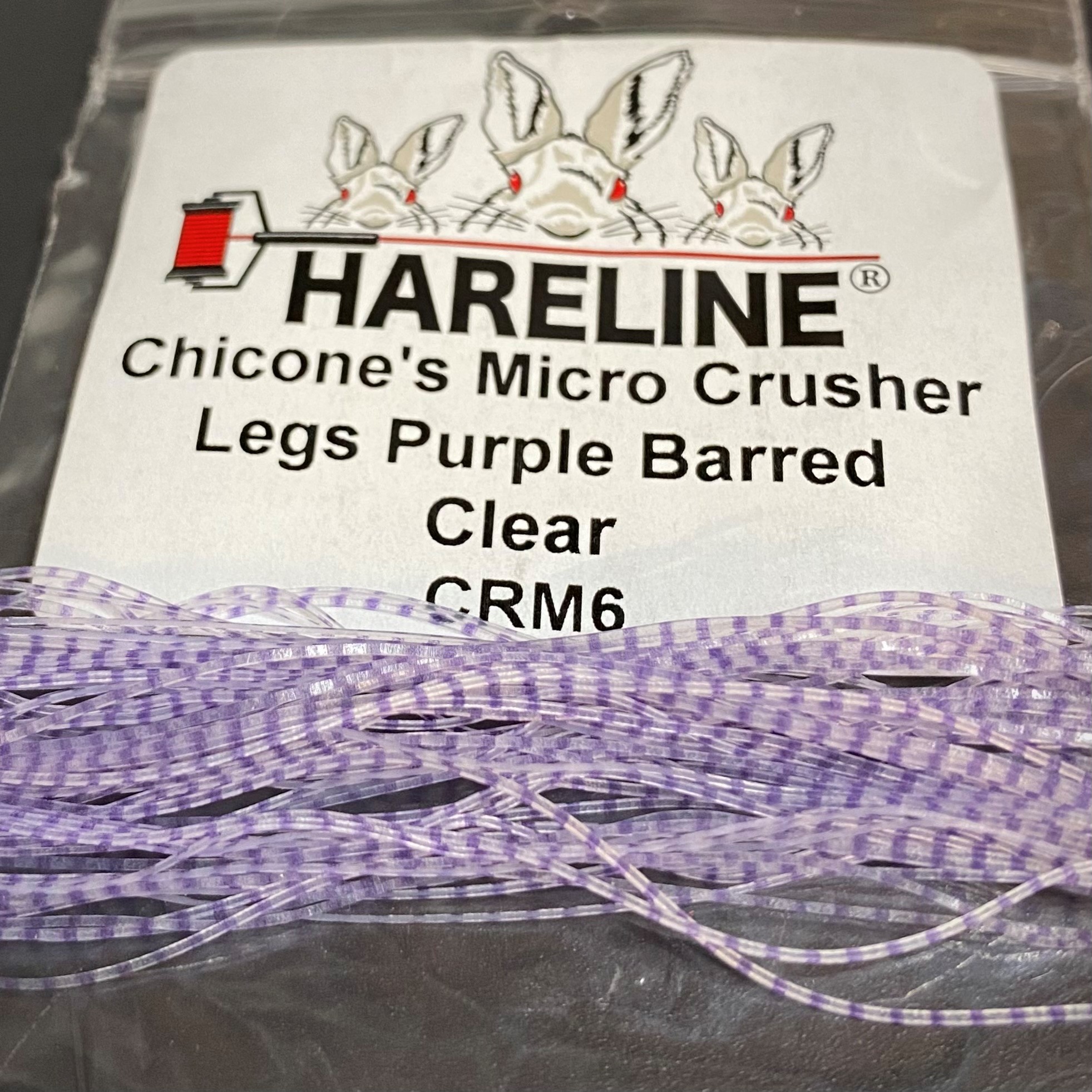 Chicone's Micro Barred Crusher Legs - Silicone - BWCflies Australia