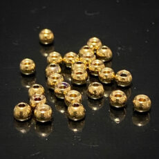 FlyFinz Tungsten Beads Gold - 25 per packet