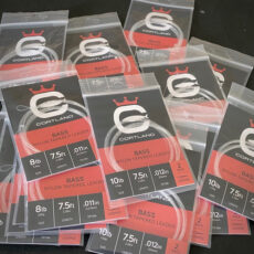 Cortland Bass Nylon tapered leader - 2 per pack