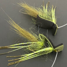 BWClies Bass Gurgler - Black / Olive
