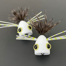 BWCflies Mini Bass Pop - White