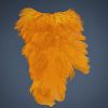Wapsi Hen Saddle in Craw Orange colour