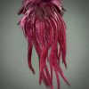 Ewing Hackle Wooly Bugger Patch Claret used for fly tying