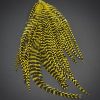 Ewing Hackle Wooly Bugger Patch Olive Grizzly used for fly tying