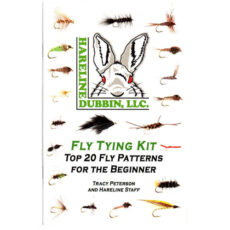 Hareline Beginner Fly Tying Kit Book
