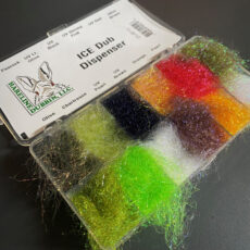 Hareline Ice Dubbing Dispenser - 12 colours