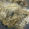 Hareline Tan / Grizzly Marabou