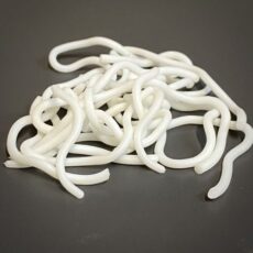 Xstream Squirmy Worms - White