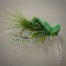 BWCflies Bass Gurgler - Green / Olive