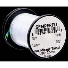 Semperfli Flat Mirror Tinsel 1.5mm wide for Flashback Nymphs