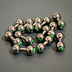 Dumbbell Eyes and Bead Chain