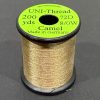 Uni Waxed Thread 8/0 for fly tying in Camel colour