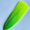 H20 Baitfish Fade Dark Green to Electric Yellow for Fly Tying