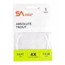 Scientific Anglers Absolute Trout Leader - 7.5ft length