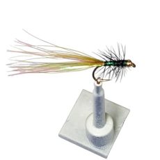 Pisces Shrek - Black / Olive with Gold Bead Head