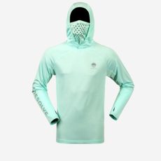 DESOLVE Helios Hooded Fishing Shirt With Face Protection