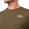 DESOLVE Trutta Tee Khaki Men's Cotton Tee Shirt