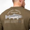DESOLVE Trutta Tee Khaki Salmo Trout tee