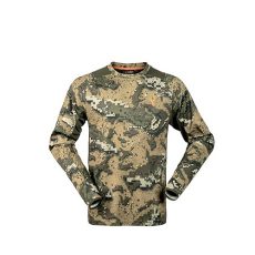 hunters element eclipse crew camo is a perfect hunting top