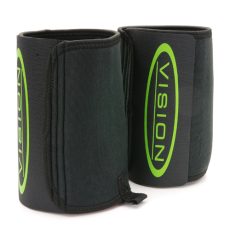 Vision Fly Fishing Gravel Guards in black colour.