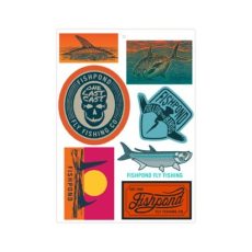 Fishpond Saltwater Sticker Pack for fly fishing