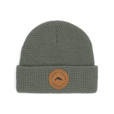 Simms Everyday Waffle Knit Beanie in Loden colour
