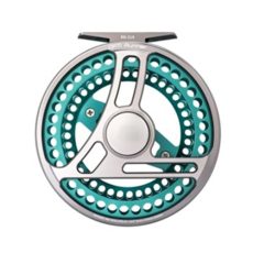 LOOP Opti Runner Fly Fishing Reel Aurora Turquoise for fly fishing