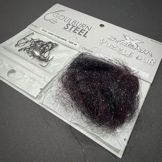 Goulburn Steel Carp Streamer puzzle dub Pack 1 for fly tying
