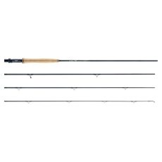 LOOP Trak Fly Fishing Rod 4 pieces lined up for trout fishing